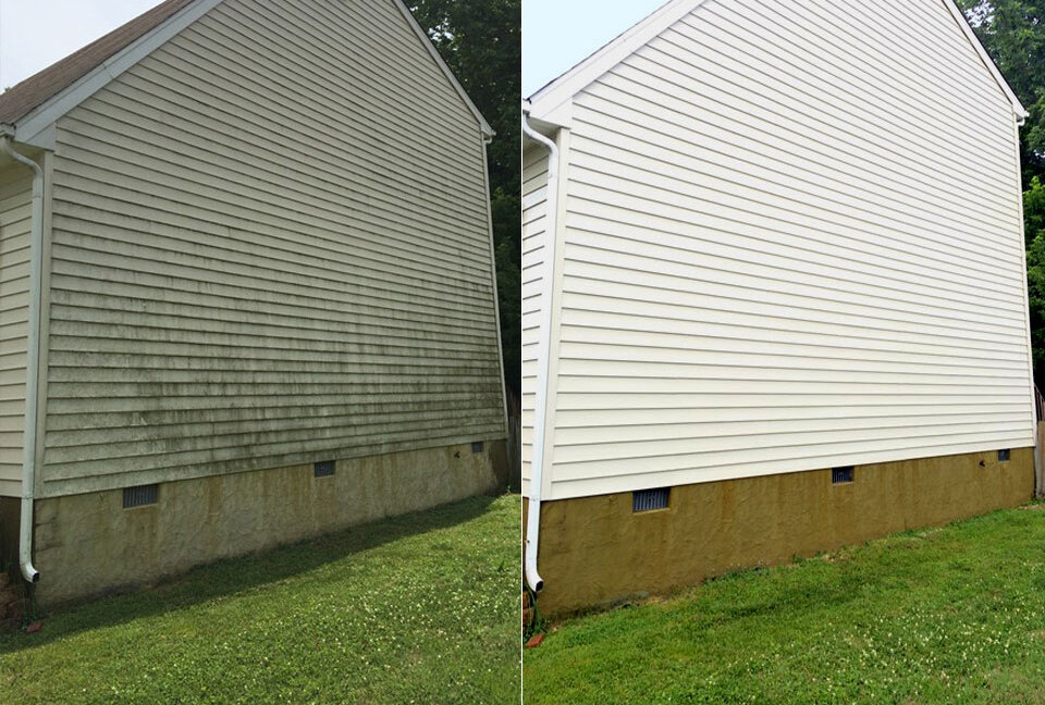 House washing in Huntsville | Residential & Commercial Soft washing services 